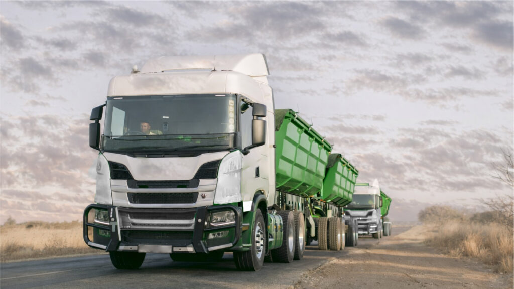 Side Tipper Transport Services South Africa.